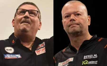 World Grand Prix Darts Clash: Gary Anderson Battles Raymond van Barneveld as Luke Littler Takes on Dutch Sensation Gian van Veen