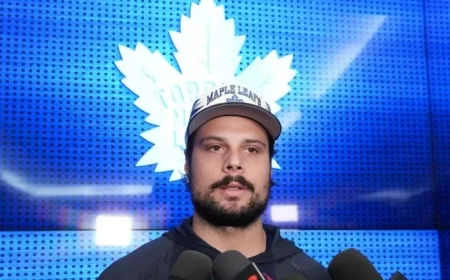 Auston Matthews Essential Role in Guiding New-Look Maple Leafs Through Uncertain Times