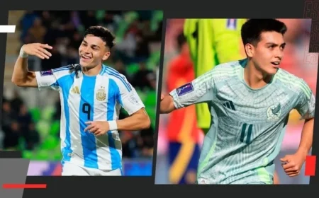 Argentina vs Mexico in FIFA U-20 World Cup Quarterfinals Team Lineup Date Time and Live TV Streaming