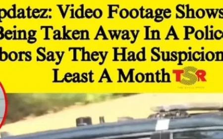 Shocking Moment Derrick Groves Seen in Police Cruiser as Suspicious Behavior Raises Eyebrows in Neighborhood