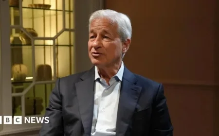 JP Morgan CEO Jamie Dimon Issues Alert on Potential US Stock Market Decline