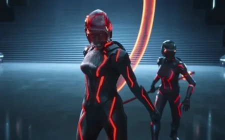 Dazzling Action and Nostalgia Fuel the Exciting Return of the Tron Franchise in New Sequel