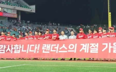 Landers and Lions Revamp Lineups for KBO Postseason Series Opener