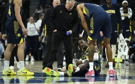 Indiana Pacers Delon Wright sustains major head injury during preseason debut against Wolves