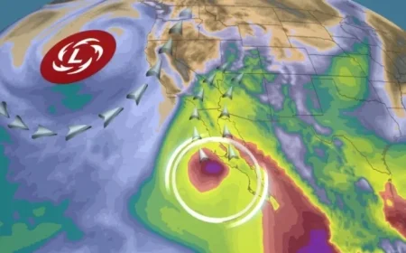 Desert Southwest Braces for Torrential Rainfall as Former Hurricane Priscilla Intensifies