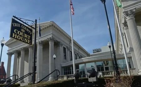 Bond Reinstated and Trial Rescheduled for Former Erie Insurance Employee in Threats Case