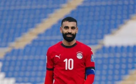 Mohamed Salah’s Double Secures Egypt’s Spot in World Cup Qualification