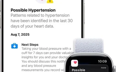 Canada Approves Hypertension Monitoring Alerts for Apple Watch Users