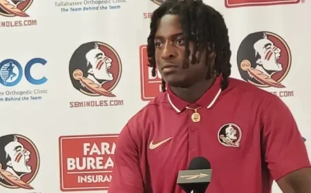 FSU Football’s Ethan Pritchard Awake and Alert After Shooting Update Watched Miami Game