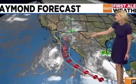 Tropical Storm Priscilla set to unleash heavy rainfall across Arizona