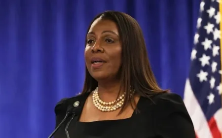 New York AG Letitia James who triumphed over Trump in court faces indictment by Justice Department