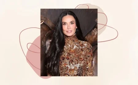 Demi Moore Debuts Sleek and Cozy Hair Transformation at Milan Fashion Week 2025