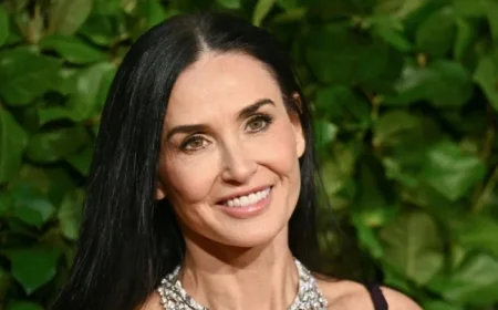 Demi Moore Brings Back Her Iconic ’90s Bangs See Her Stunning Transformation Then and Now