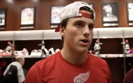 Emmitt Finnie Thrilled for New Opportunity with Red Wings