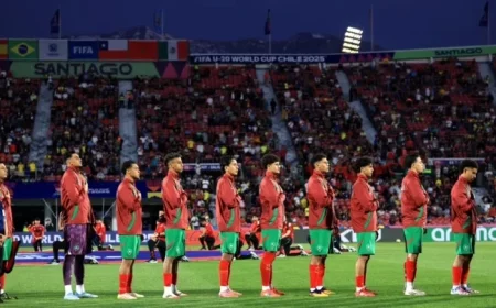 Morocco’s Ambitious Clash Against South Korea in 2025 U20 World Cup Round of 16 Preview Date and Time
