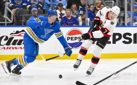 Ex-Blues Winger Nets First Goal with Canadiens: Discover Logan Mailloux’s Potential