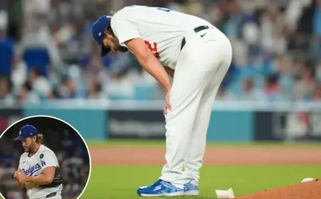 Clayton Kershaw’s Playoff Struggles Captivate Fans as Career Nears End