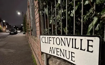 CID and Forensic Experts Investigate Sudden Death Scene in North Belfast