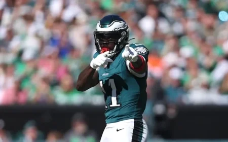 Unlock Fantasy Football Insights with A.J. Brown’s Career Stats Against the Giants