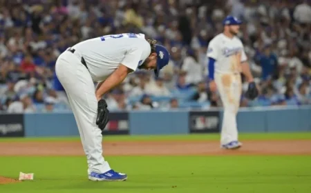 Kershaw Struggles in Tough 8th Inning Relief Performance