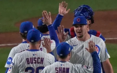 Cubs dominate early with four-run burst to defeat Brewers and dodge NL Division Series sweep