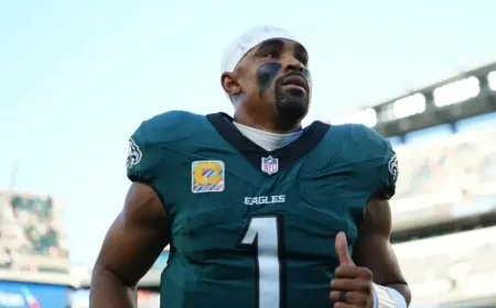 Jalen Hurts Shares Bold Opinion on Giants Quarterback Jaxson Dart