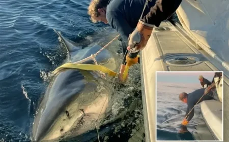 Massive great white shark contender emerges near Canada thriving on seals