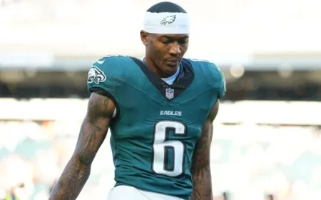 DeVonta Smith Highlights Eagles Struggles with Passing Game in First Season Loss