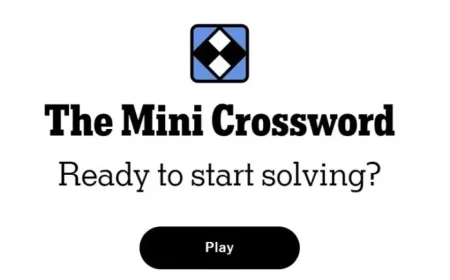 NYT Mini Crossword Hints and Answers for Thursday October 9 Get Extra Clues Here