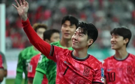 Son Heung-min Poised to Create South Korean Football History in Upcoming Brazil Friendly