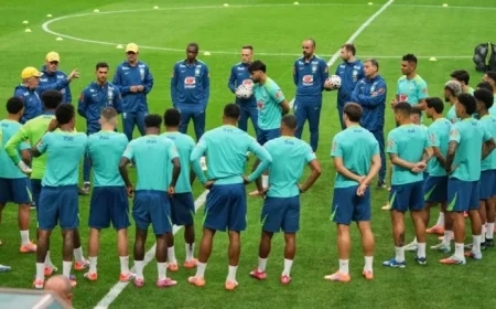 Linha Direta Ancelotti’s Familiar Faces Lead Brazil Against South Korea in Pre-World Cup Friendly
