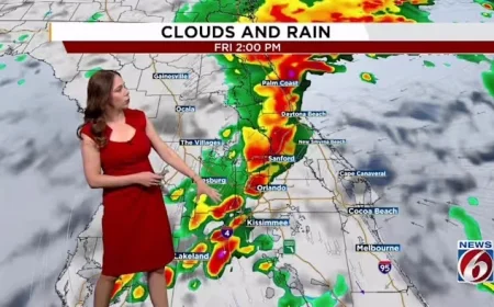 Central Florida Soaked Again by Rain: Find Out When the Cold Front Will Arrive