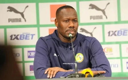 Pape Thiaw Lions Coach Focused on Team Performance Amid DR Congo vs Togo Developments