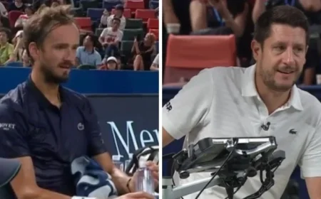 Daniil Medvedev’s Shanghai Masters Match Halted by Fan Ejection from Stadium