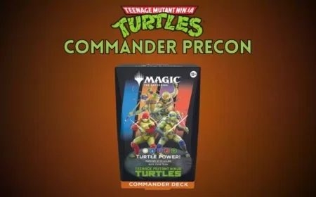 Unveiling TMNT Commander Precon: Turtle Power Takes Center Stage with New Preview