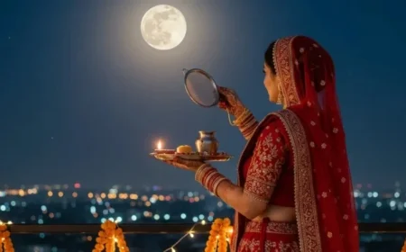 Karwa Chauth 2025 Moonrise Timing: Discover When the Moon Rises Today in Delhi, Noida, Mumbai, Chandigarh  Find City-Wise Details