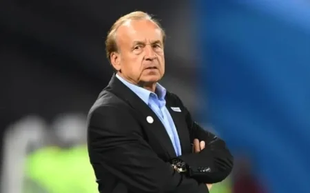2026 World Cup Qualifier: Gernot Rohr Reports Club to FIFA Over Olaitan’s Release Refusal