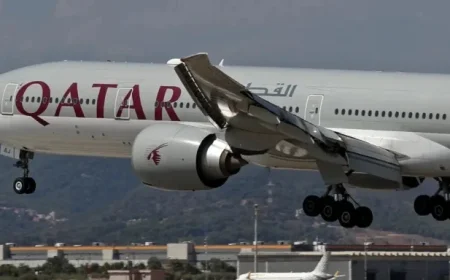 Family of Deceased Qatar Airways Passenger Files Lawsuit After In-Flight Choking Incident