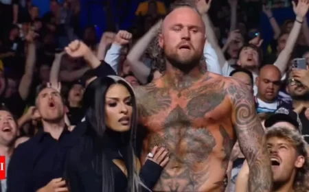 WWE SmackDown Thrills on October 10 2025 Zelina Vega Assists Aleister Black in Epic Last Man Standing Victory
