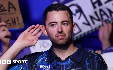 World Grand Prix 2023: Luke Humphries and Gary Anderson Secure Quarter-Final Spots