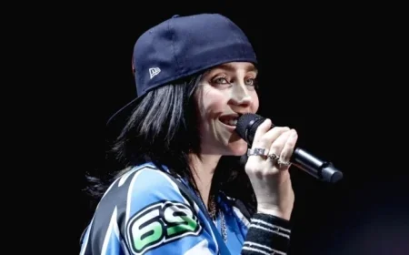 Audience member yanks Billie Eilish during energetic Miami concert performance