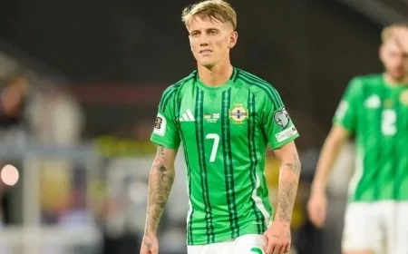 Northern Ireland Star Shares How Global Icon is Boosting His Growth in Football and Life