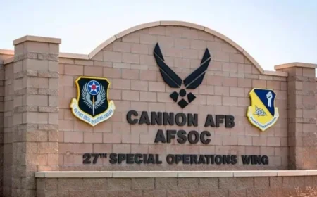 Active Shooter Alert Sparks Emergency Response at Cannon Air Force Base New Mexico