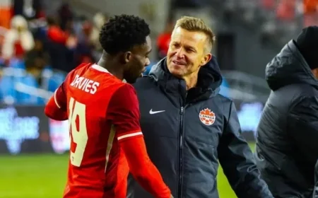Injured Canadian Soccer Captain and Bayern Star Alphonso Davies Making Positive Recovery Progress Reports Marsch