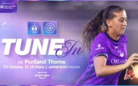 Watch Live: Orlando Pride vs Portland Thorns Streaming on Amazon Prime