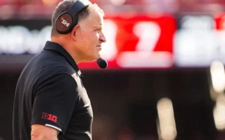 Rutgers Coach Greg Schiano Returns to Husky Stadium After 25 Years