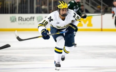 Hage Shines as B1G Second Star of the Week in Awards and Honors Spotlight