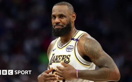 LeBron James sidelined from NBA season opener due to sciatica concerns