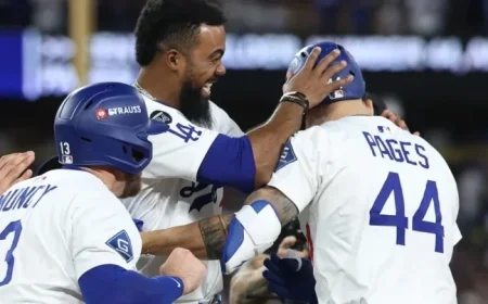 LA Dodgers Triumph in Extra Innings to Secure NLCS Spot Over Phillies