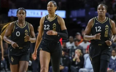 A’ja Wilson Jackie Young and Chelsea Gray Drive Las Vegas Aces to Victory
